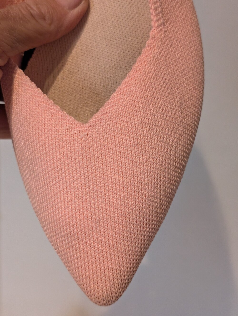 Rothys Pink Pointed Toe Flats Sz 9 - Picture 8 of 16
